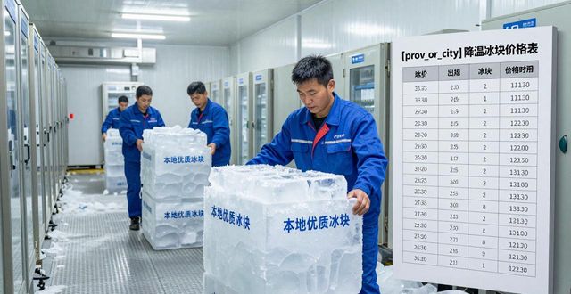 三门峡降温冰块多少钱一吨？本地制冰厂报价来了